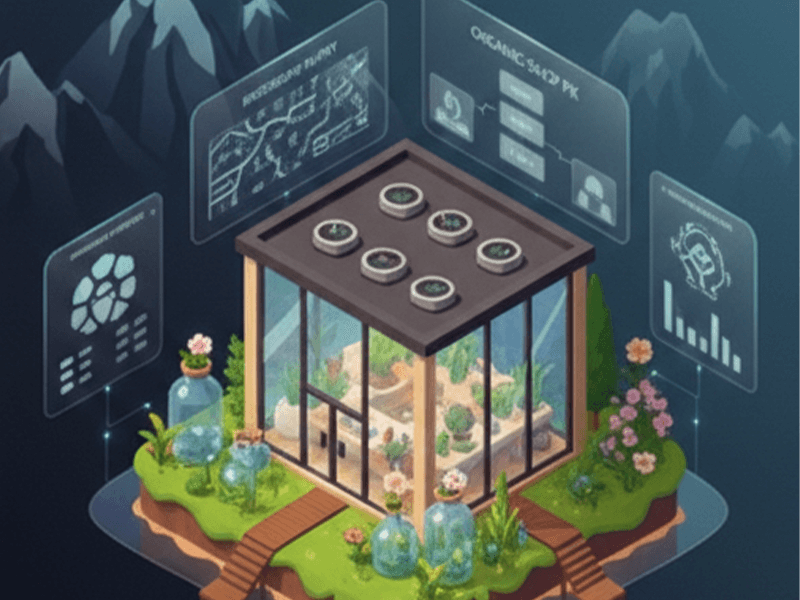 Organic Shop Pakistan portfolio project - Ultra Flex Technologies