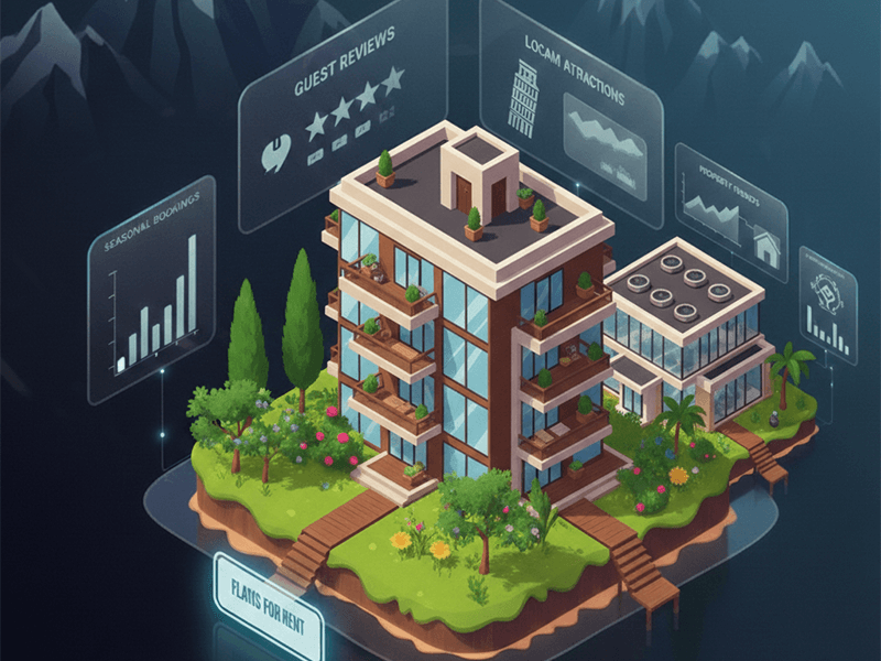 Dream Guest House responsive website for travel and accommodation